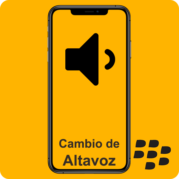 Sustitución Altavoz Blackberry